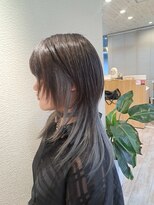 ジプソ(Gypso Hair salon)&nbsp;ミディアムウルフ×インナーカラー