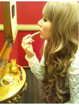 エクステンション キュッキュ 福岡店(EXTENSION Q9) ラフウェーブロング