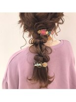 カシェ シモムラ(Cashe'e SHIMOMURA)&nbsp;塔の上の編み下ろし風