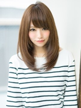 ストレートひし形カット L シウ 明大前 Shiwu のヘアカタログ ホットペッパービューティー