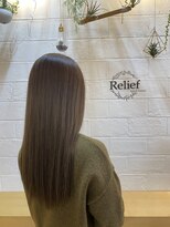 リリーフ(hair&beauty Relief) 【Relief】艶髪マットカラー