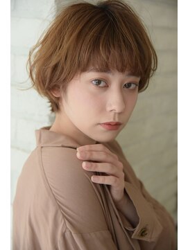 ヘアーアンドメイクトラスト(HAIR&MAKE TRUST) ショートヘア/ショートボブ/ダブルカラー/イルミナカラー