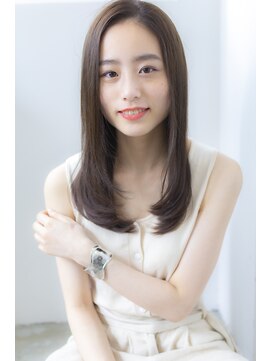 アコロン 武蔵小杉(acoron.) 小顔前髪×ココアブラウン×大人かわいい×フリンジウェーブ