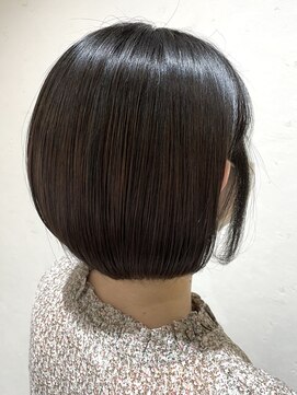 ルッカバイジェービー 行徳(lucca by jb) 黒髪/ボブルフ/ネビージュ/小顔/ワンレン/ボブ/ショート/前髪