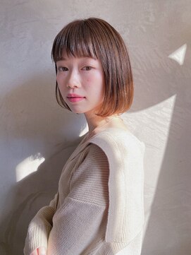 ベル 新宿(Belle) 必ず小顔になれるシースルーボブ*