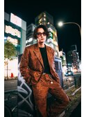 セクシーセンターパート