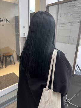 アソビ 表参道(ASOBI) 髪質改善 艶髪 ブルーブラック 暗髪