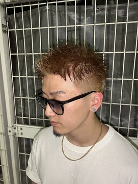 スティーロ 渋谷(Steelo) スパイキーショート×ハイトーン