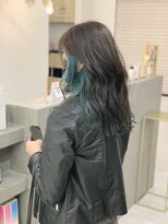 ラボリア(LABO li'a)&nbsp;インナーカラーアクアブルー