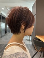 ビューエヒメ(VIEW EHIME)&nbsp;大人ラフウェーブ20代30代40代ボブブラウンスウィングショート