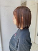 大人ハイライト/シークレットハイライト/抜け感ベージュショート