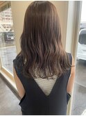 ミルクティーベージュダブルカラーインナーカラーケアブリーチ