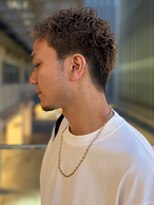 ガーデンヨコハマエスト(GARDEN YOKOHAMA est)&nbsp;ブリーチパーマ　刈り上げ　ベリーショート