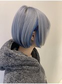 シルバー×アイスブルーカラー