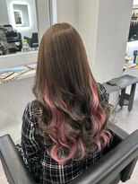 シェイロ(Cielro)&nbsp;【アッシュカラー×ピンクエクステ10本】SAKI