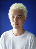 10代20代 ブリーチ パーマ イージーパーマ スパイキーショート