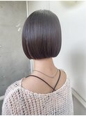 ◎ミニボブ縮毛矯正ショートボブストレートパーマ