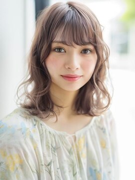 アルトリスト(Altruist Aging×HAIR&SPA) ★ダークアッシュ大人ガーリーボブ着物ミディアムレイヤーカット