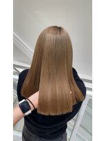 ロンドローズ 名古屋(Lond damaskRose)&nbsp;顔周り ダブルカラー 名駅 ブリーチ 髪質改善 ボブ 韓国　669