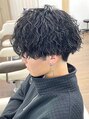 ヘアアンドビューティ ガーデン ベルモール店(HAIR AND BEAUTY GARDEN)&nbsp;重めマッシュ×波巻きパーマが人気*[白髪染め/メンズ/ボブ]