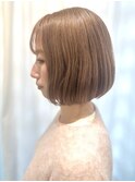 ボブ/ブラウンベージュ