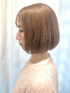 マム(mamu) ボブ/ブラウンベージュ