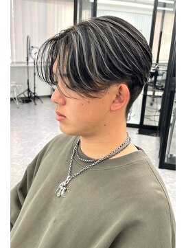 ランズ(LANDS) メンズカットメッシュカラー【韓国ヘア 大阪 梅田】