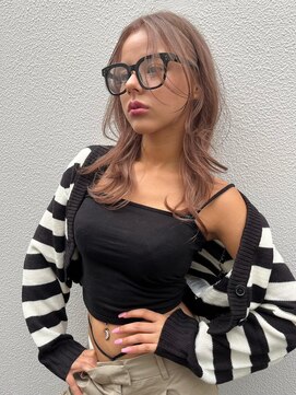 ラ キング(LA KING) フェミニンロング20代30代タッセルボブ前髪レイヤーボブ