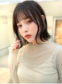 20代30代40代ナチュラルボブ顔周りボブ大人ショートボブ顔周り