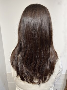 ヘアーポケット 恵比寿(hair pocket) まとまる艶ロング/髪質改善/透明感カラー/小顔カット/30代/40代