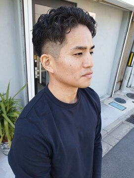 ガブ(GABU.) オールバック(ナチュラルパーマ)