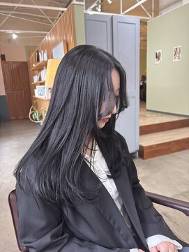 キュオンシア(CUEON. ciea) ふわっとレイヤー× アッシュグレー