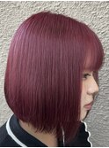 【御前】1ブリーチ /ピンク / 前下りボブ