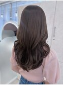 シアーグレージュ×大人の垢抜けレイヤー