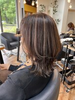 ノア(noa.)&nbsp;#ハイライトでつくる大人ミディ