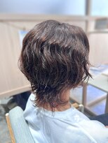 クルム(KURUMU)&nbsp;ショートウルフ×ふわふわパーマ