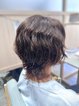 クルム(KURUMU) ショートウルフ×ふわふわパーマ
