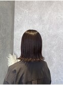 お手入れ楽な切りっぱなしボブ