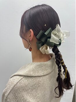 ユキオ オブ ヘアー(YUKIO of Hair)の写真/トレンドスタイル~綺麗スタイルまで♪『結婚式/イベント/デート…』シーンに合わせた一番可愛いを叶えます