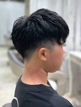 ガーデン 西川田店(garden) 宇都宮メンズカットツーブロックスパイキーショートフェード