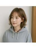 肩ラインスウィングボブ　20代 30代 40代 50代 60代　髪質改善