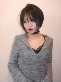 sleek short bob　レイヤーボブ　ショートレイヤー