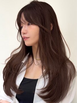 ヘアサロン リボーン(Hair salon Reborn) ミディアムレイヤーセミロングケアカラー20代30代40代