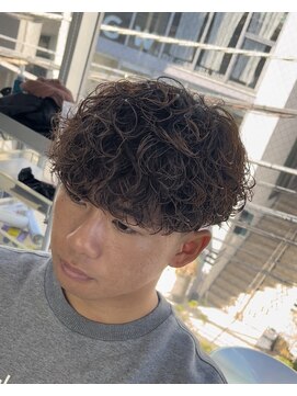 フィフスパーク(fifth PARK) 渋谷波巻きパーマメンズパーマメンズカットマッシュウルフfifth