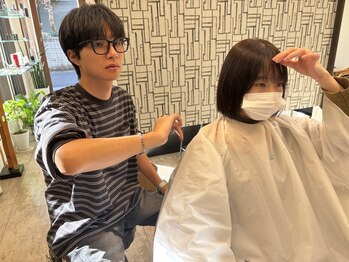 リッツ(RITZ)の写真/丁寧なカウンセリングで初めての方も大丈夫◎貴方の魅力を引き出し理想以上の仕上がりをご提供いたします！