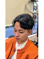 オモテサンドウ バーバー(OMOTESANDO BARBER)&nbsp;ナチュラルパーマツーブロック