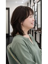 メロウ 成田(Mellow)&nbsp;顔周りの束感で魅せる透明感ヘア　成田駅/成田/マンツーマン