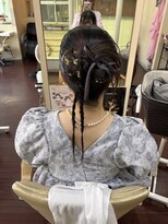 ヘアサロン ユニティ(Hair Salon Unity) アップスタイル カチモリアレンジ