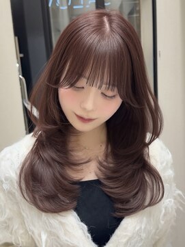 ノア(NOAH) ニュアンスレイヤー/ヘーゼルベージュ/小顔/フェイスレイヤー/