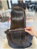 髪質改善ストレート